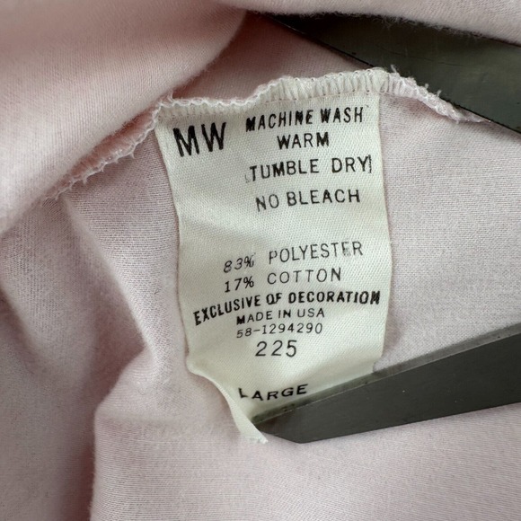 Vintage Ilise Elise Stevens Satin Ruffle Cottage Core Victorian Night Gown LARGE - Picture 12 of 16